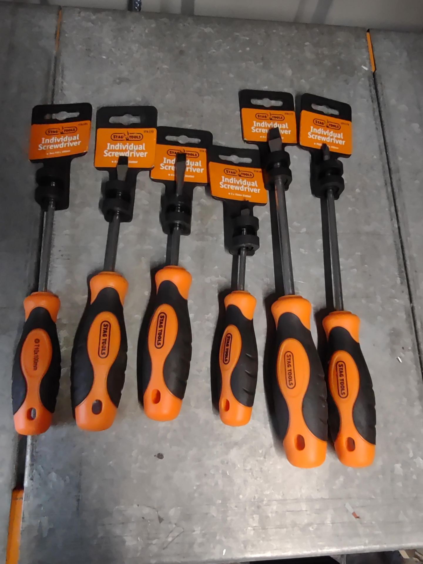 Stag Tools x6 individual screwdrivers RRP £30 Grade A.