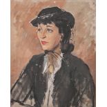 Naviasky, Philip (1894 - 1983), Portrait einer jungen Dame, Öl/Lw., re. u. sign., ca. 65,5 x 54