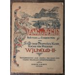 "Sang an Aegir. Dichtung und Composition von S.M. dem Deutschen Kaiser Koenig von Preussen Wilhelm