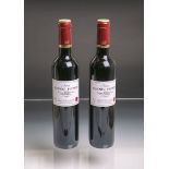 2 Flaschen von Chateau Bonnin Pichon, Saint-Emilion, Bordeaux (2010), Rotwein, je 0,5 L.