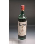 1 Flasche von Chateau du Taillan, Haut-Medoc, Bordeaux (1942), Rotwein, 0,75 L. Lagerschwund,