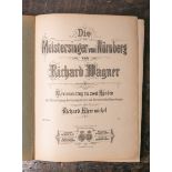 Kleinmichel, Richard (Hrsg.), "Die Meistersinger von Nürnberg von Richard Wagner", Klavierauszug