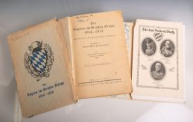 Bayr. Kriegsarchiv (Hrsg.), "Die Bayern im großen Kriege 1914 - 1918", aufgrund der amtlichen