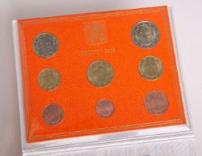 Euro-Kurmünzsatz "Papst Franziskus, Jubiläum der Barmherzigkeit" (2016, IPZS Italien), 8 Münzen,