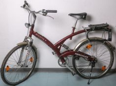 Altes Damenfahrrad "Herkules Stratos X", 6-Gangschaltung, Sitzhöhe min. ca. 84 cm (verstellbar).