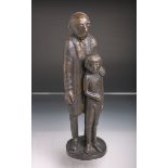 Marcks, Gerhard Wilhelm Albert (1889 - 1981), "Lehrer m. Schüler", Bronzegruppe, limitierte Aufl.,