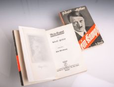 Hitler, Adolf, "Mein Kampf" in 2 Bänden, Zentralverlag der NSDAP, München 1939. Einbände m.