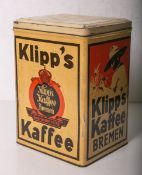 Blechdose "Klipp´s Kaffee - Bremen"