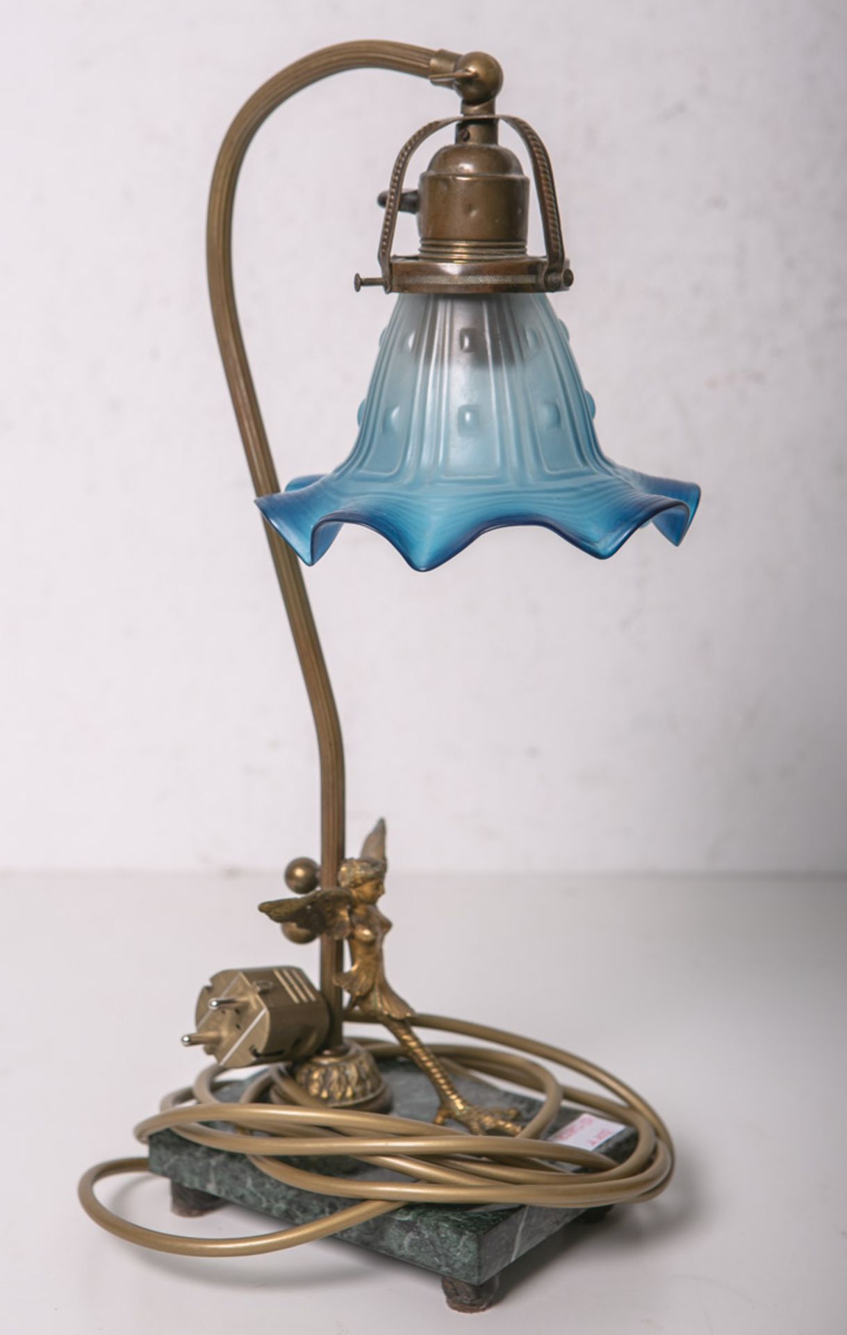 Tischlampe (wohl um 1910), elektr.