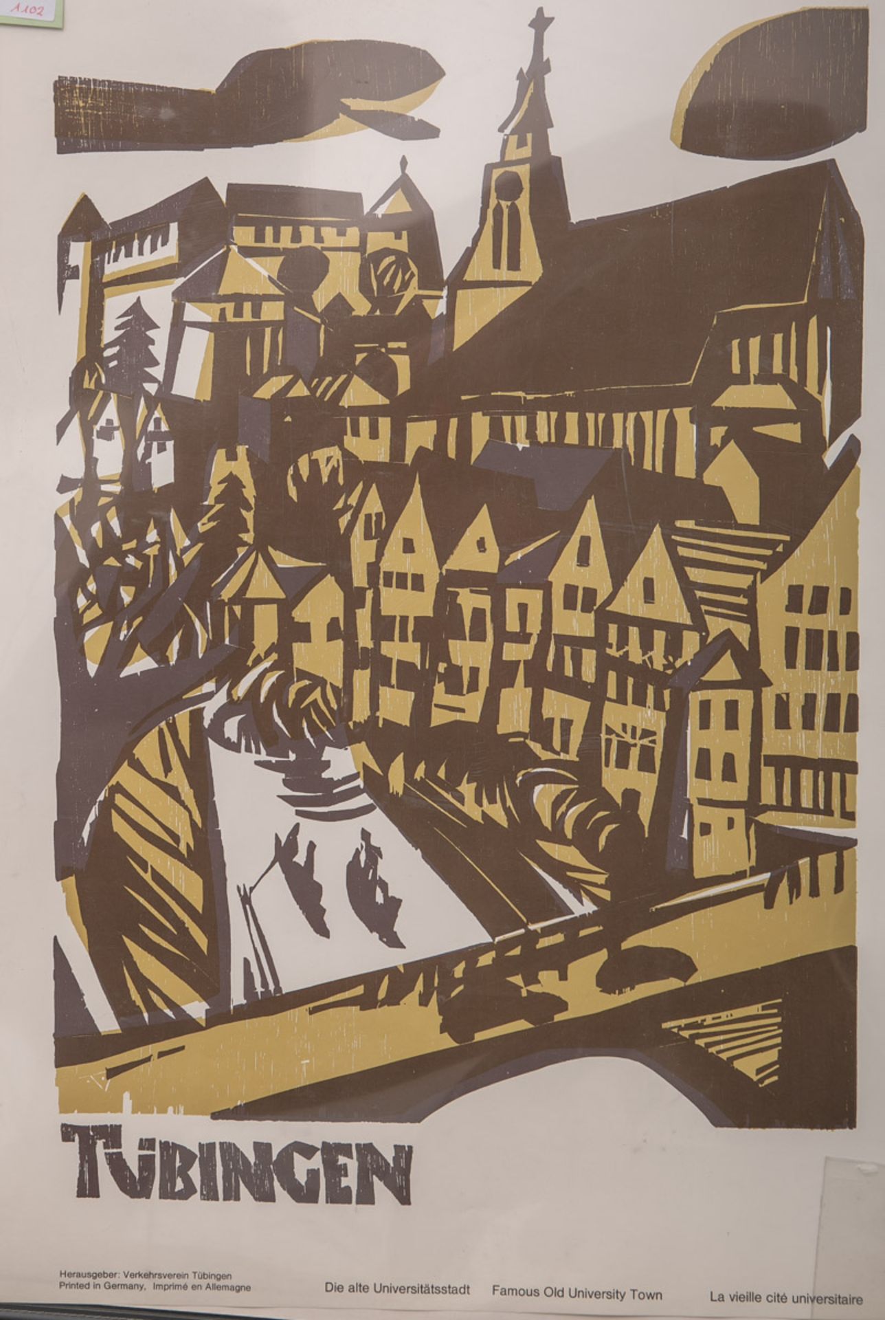 Plakat "Tübingen, die alte
