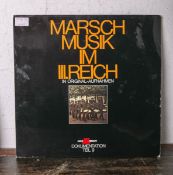 Schallplatte "Marschmusik im III.