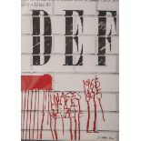 Ausstellungsplakat "DEF", Images de la