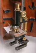 Antikes Reisemikroskop "Carl Zeiss