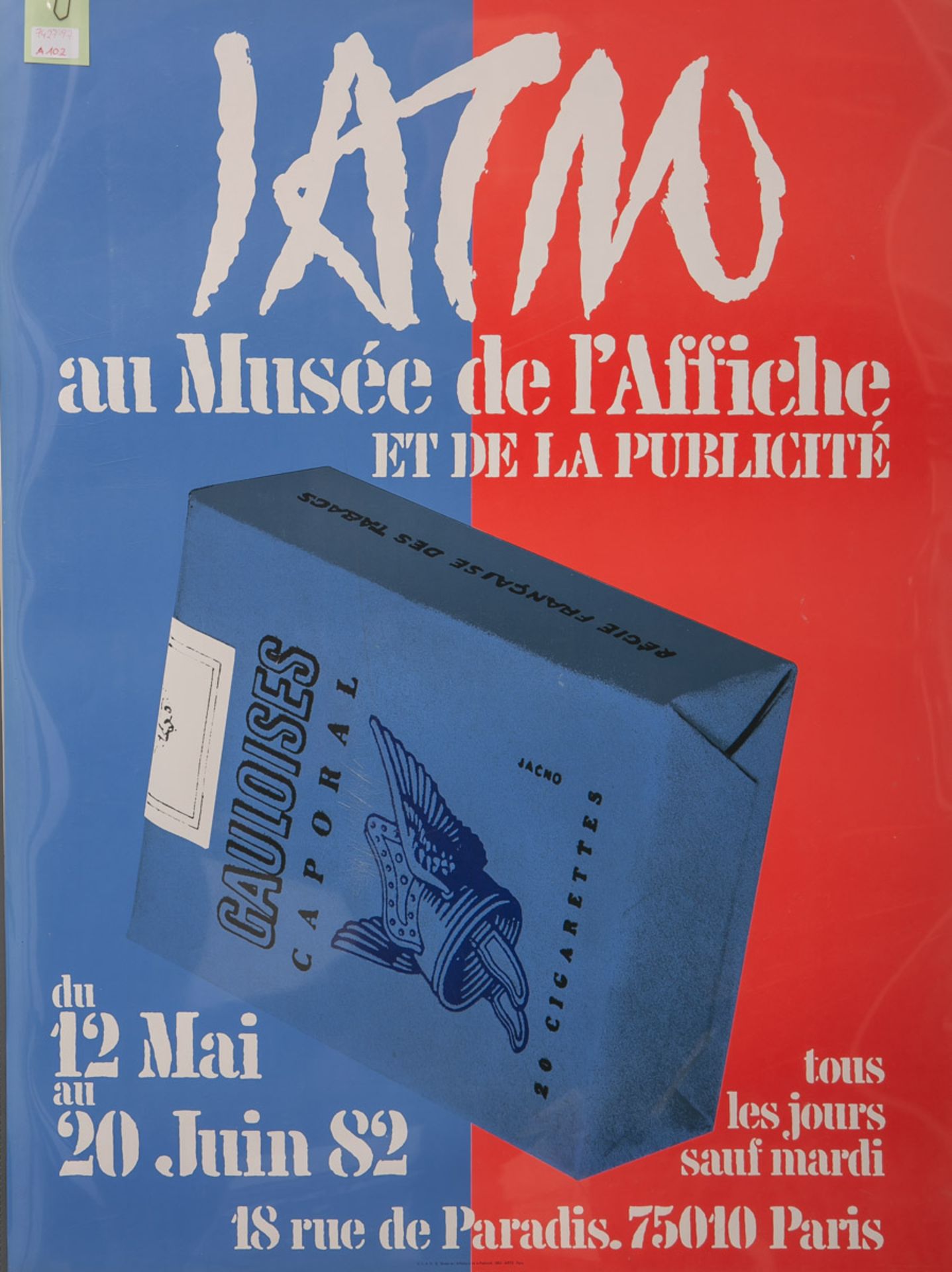 Ausstellungsplakat "IATM, au Musée de