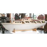 Modell einer gr. Yacht (wohl 1970),