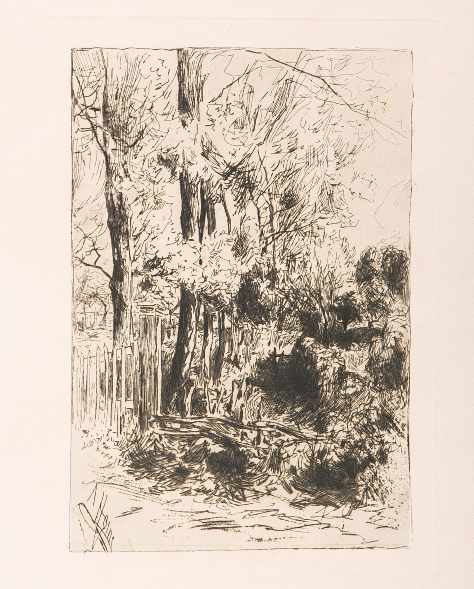 Heins, Armand (1856 - 1938), "Garten",