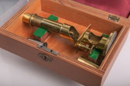 Antikes Trommelmikroskop (19. Jh.),