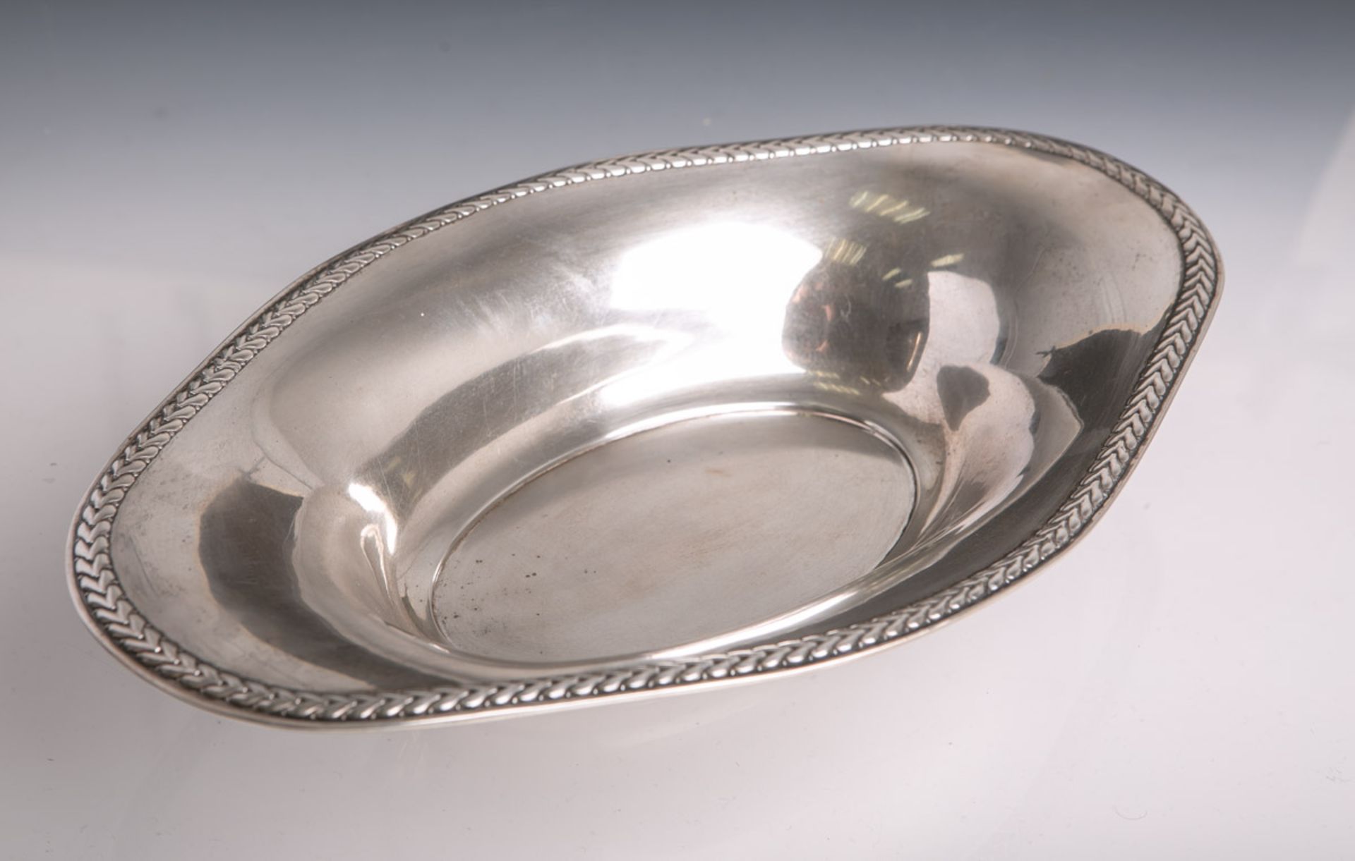 Ovale Schale 800 Silber (wohl 1920er