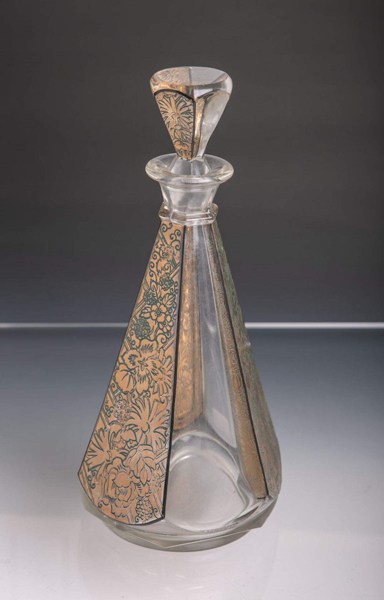 Glasflakon (Art déco, 1920er Jahre),