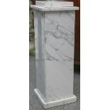 Marmorsäule, Carrara Marmor, fein