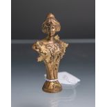 Petschaft aus Bronze (Jugendstil, um