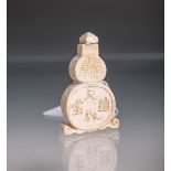 Snuff Bottle aus Elfenbein (China,