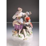 Figurengruppe (Meissen, blaue