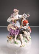 Figurengruppe (Meissen, blaue