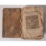 Kräuterbuch m. vielen Farbholzschnitten (1593), gedruckt zu Frankfurt am Main,