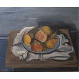 Graf von Merveldt, Hans-Hubertus (1901 - 1969), "Blaue Schale mit Früchten / Nature Morte"