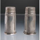 Salz- u. Pfefferstreuer 900 Silber (wohl um 1900)