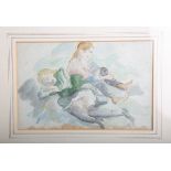 wohl Jules Pascin (1885 - 1930), zwei Mädchen