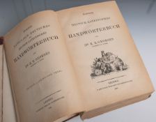 Georges, Karl Ernst, "kleines Deutsch - Lateinisches Handwörterbuch"