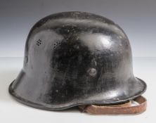 Antiker Feuerwehrhelm