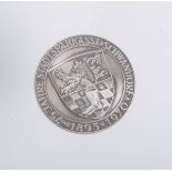 Silbermedaille "75 Jahre Stadtsparkasse Schwandorf 1895 - 1970"