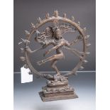 Tanzende Shiva Nataraja (wohl Indien, Alter unbekannt)