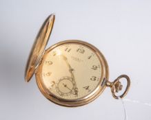 Herrentaschenuhr "Union S.A. Soleure" 585 GG (Schweiz)