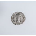Denar-Münze "Julia Domna" (+217 n. Chr., Römische Kaiserzeit)