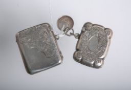 2 kl. Behälter für Streichhölzer 925 Silber (Birmingham, England, um 1900)