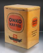 Blechdose "Onko Kaffee" (wohl um 1930)