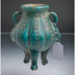 Vase aus Keramik (Alter u. Herkunft unbekannt)