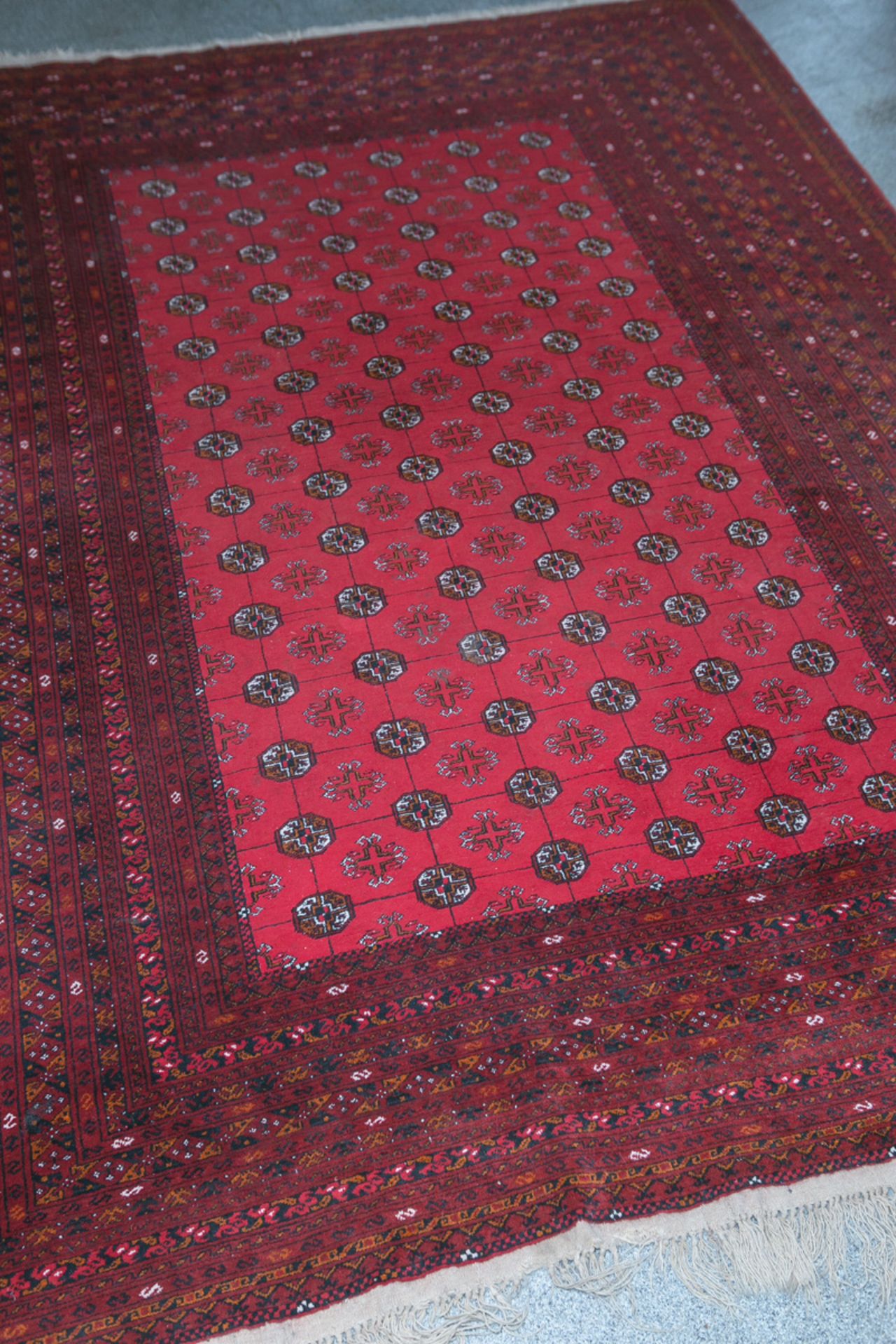 Orientteppich, wohl Tekke (Turkmenistan) - Bild 2 aus 2