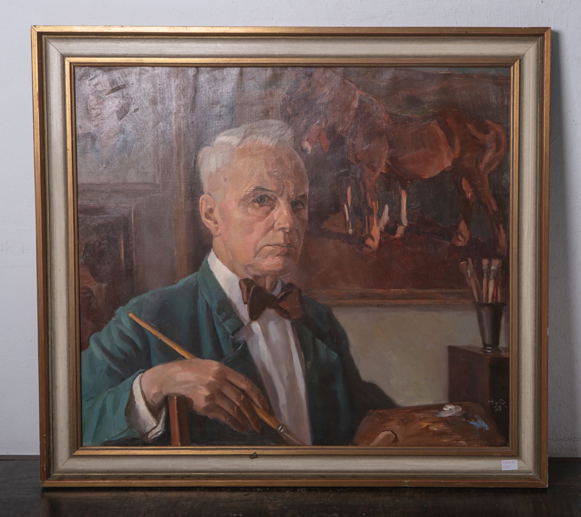 Rietschoten, Hermann van (1883 - 1962), Selbstportrait