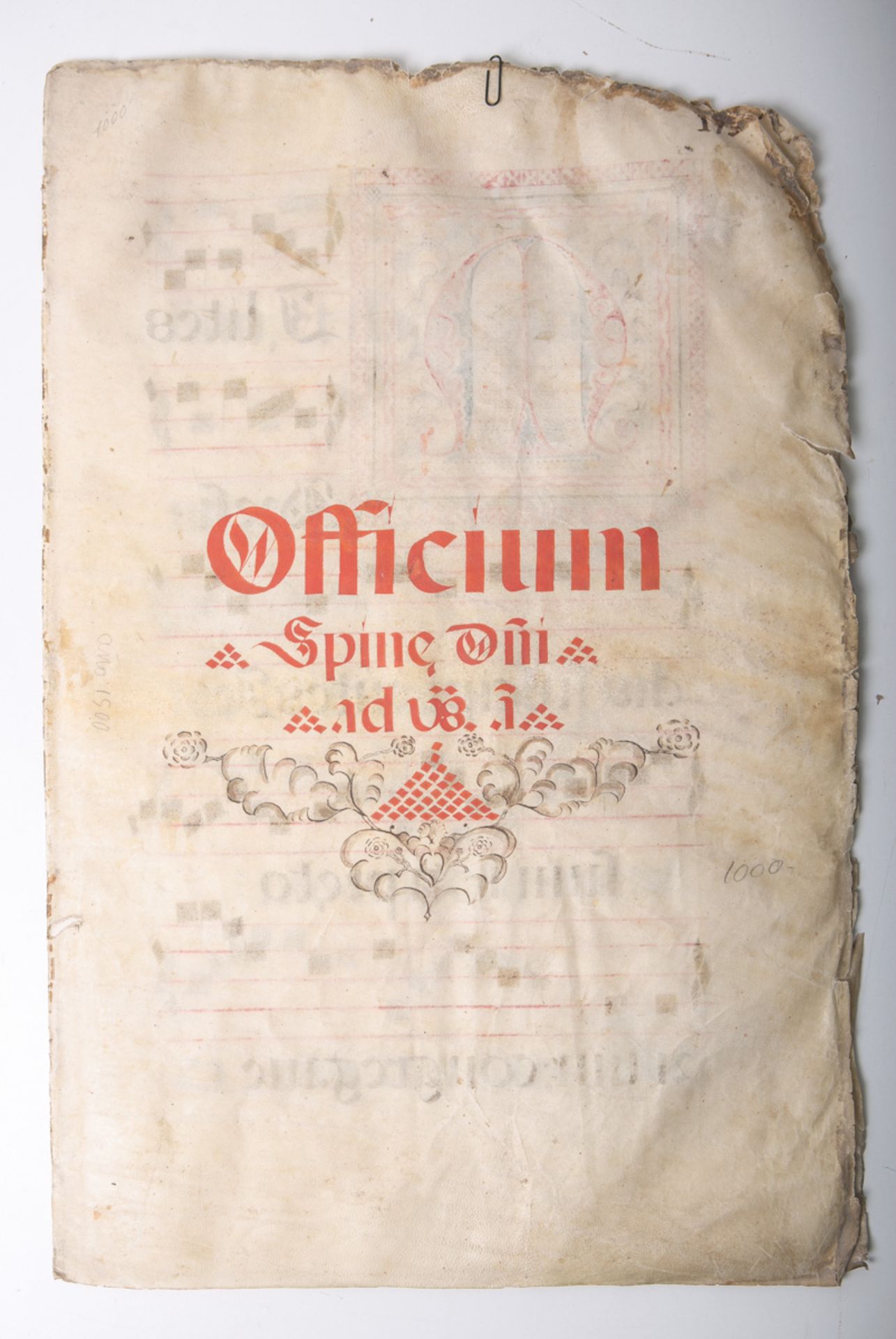 Officium (wohl um 1500)