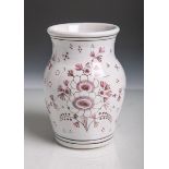 Kl. Porzellanvase (20. Jh.), farbige