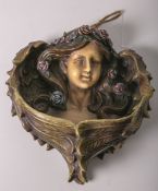 Keramik-Wandmaske (F. Goldscheider)