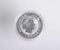 1 Dollar "Jahr der Ziege / Elisabeth II." (Australien, 2003)