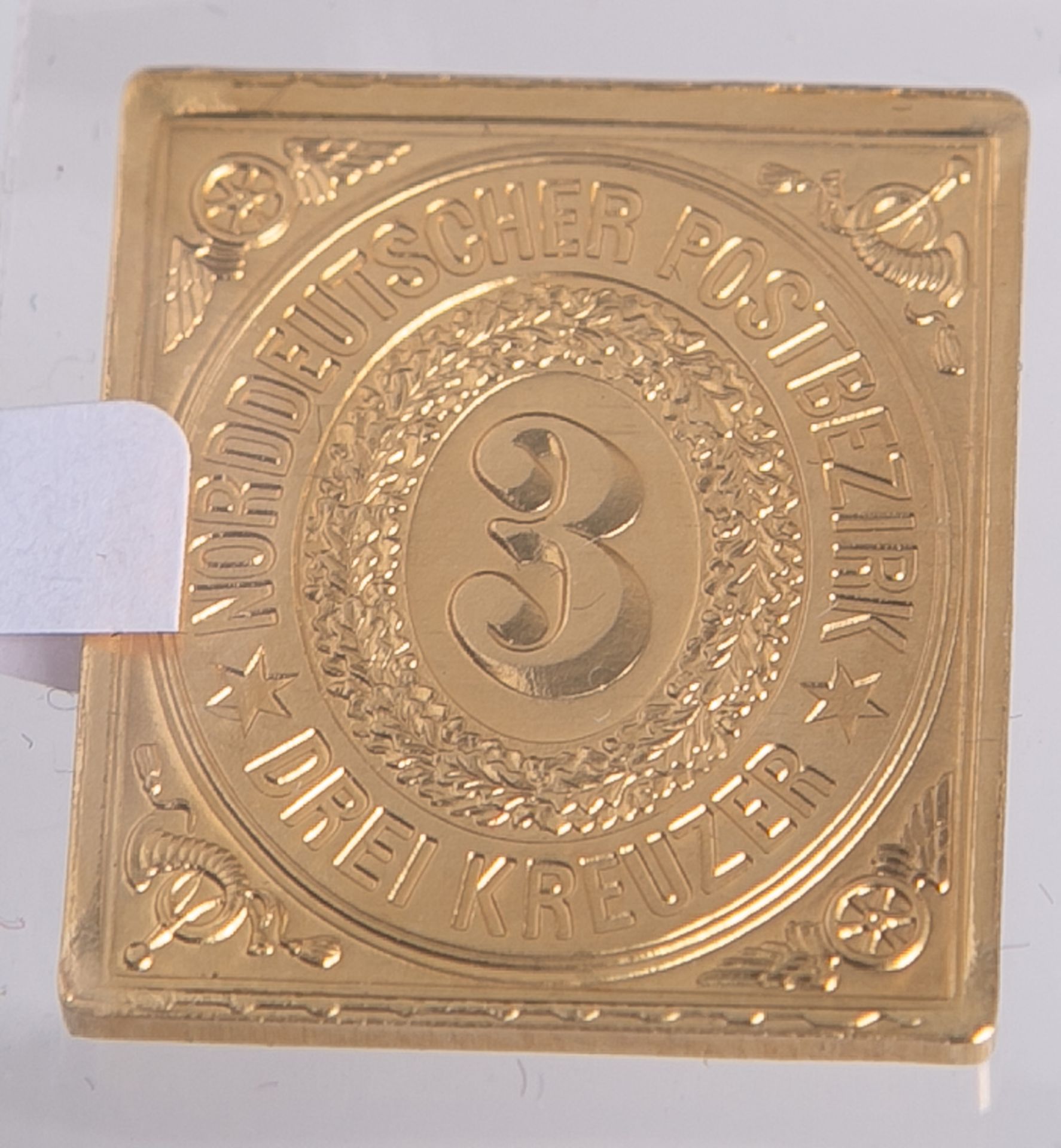 3 Kreuzer 900 Gold, Norddeutscher Postbezirk