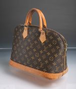 Orig. Louis Vuitton Damenhandtasche, Mod. Alma PM aus Canvas, Nr. LV1003