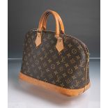 Orig. Louis Vuitton Damenhandtasche, Mod. Alma PM aus Canvas, Nr. LV1003